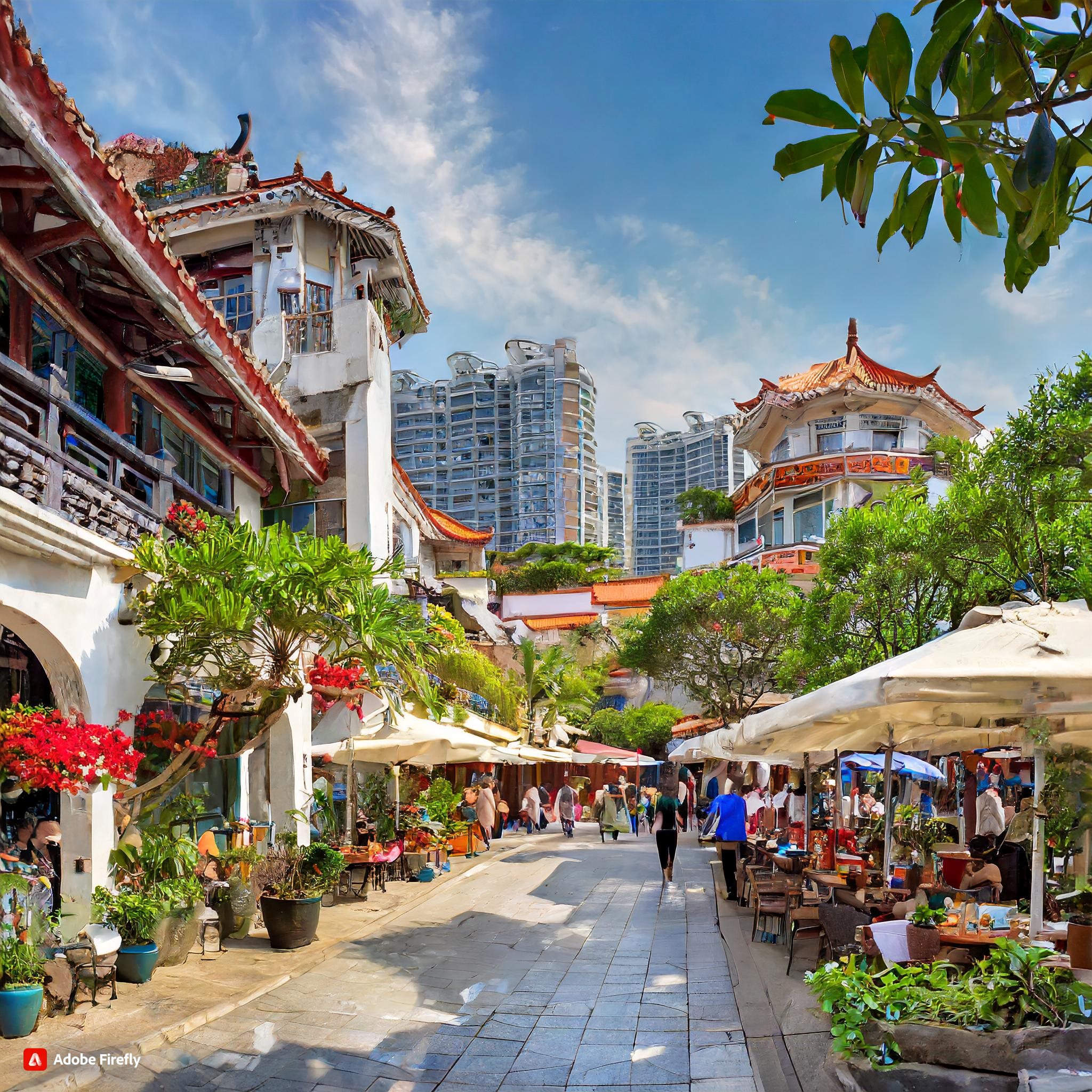 Firefly Zhongshan Road, Xiamen. There are many, many restaurants and gift shops surrounded by the ar.jpg